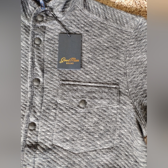 Goodan Brand Quilted Button Down Jacket NWT - Picture 6 of 9